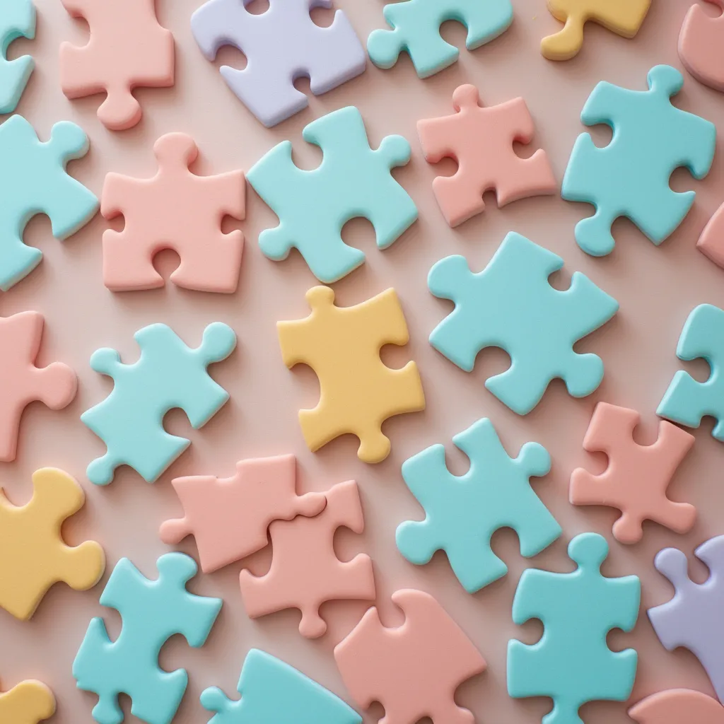 Kavárna s puzzly na stole